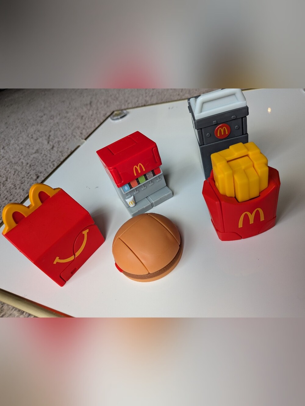 McDonald's Changeables Happy Meal toys 2026 revival series 5 Pcs